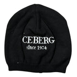 Iceberg Cappello tinta unita con Stampa Nero per Bambino CAICE2350B NERO ICEBERG 