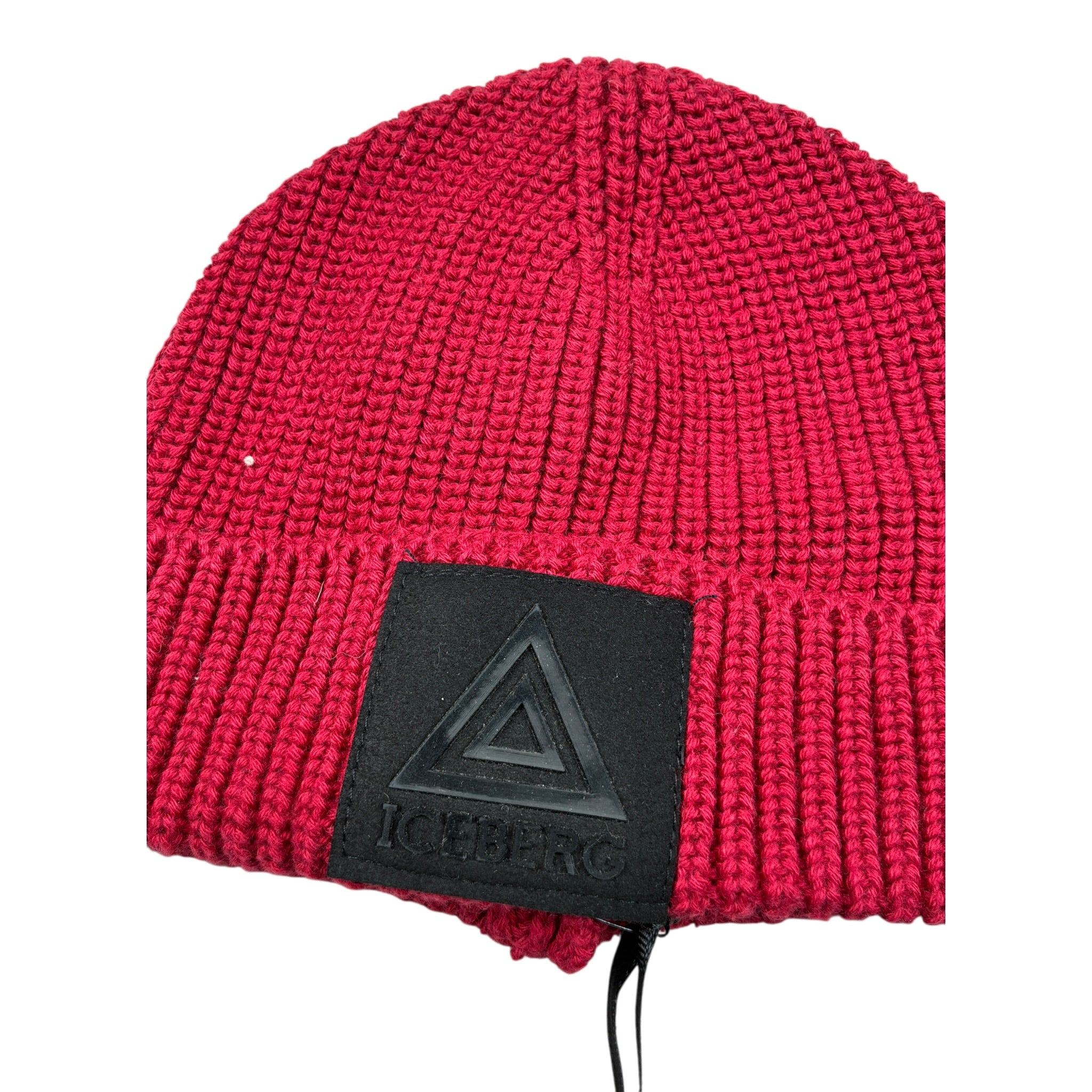 Iceberg Cappello tinta unita Rosso per Neonato CAICE5301B ROSSO ICEBERG 