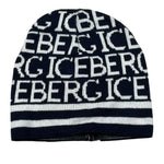Iceberg Cappello tinta unita con Stampe Blu per Bambino CAICE5302J BLU ICEBERG 