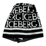 Iceberg Cappello tinta unita con Stampe Nero per Bambino CAICE5302J NERO ICEBERG 