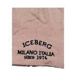 Iceberg Cappello tinta unita con Ricamo Logo Rosa per Bambina CAICE5304J ROSA ICEBERG 