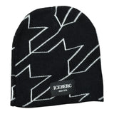 Iceberg Cappello tinta unita con Stampa Nero per Bambino CAICE5354J NERO ICEBERG 