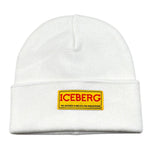Iceberg Cappello tinta unita con Stampa Bianco per Bambino CAICE6300J BIANCO ICEBERG 