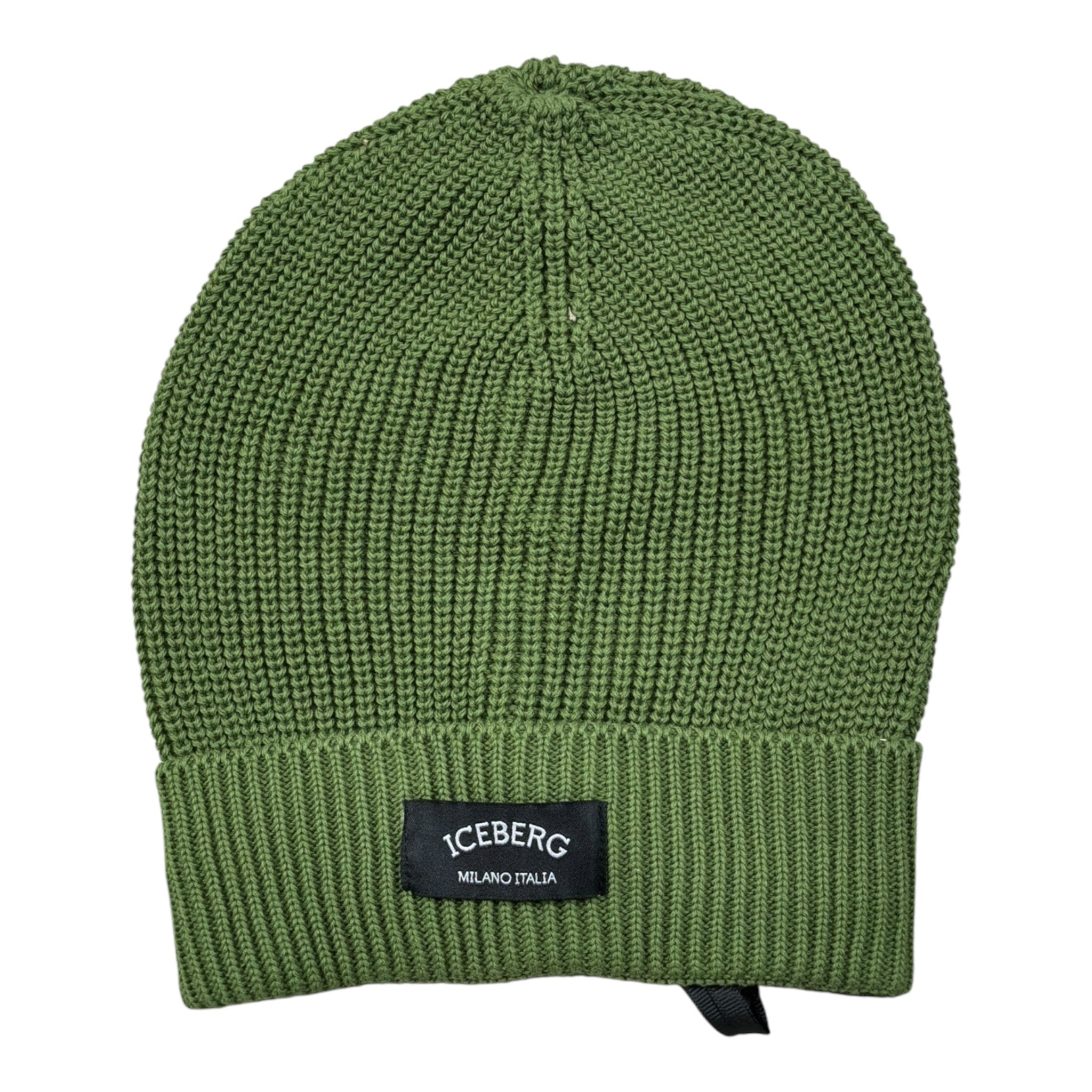 Iceberg Cappello tinta unita con Stampa Verde per Bambino CAICE6301JX VERDE ICEBERG 