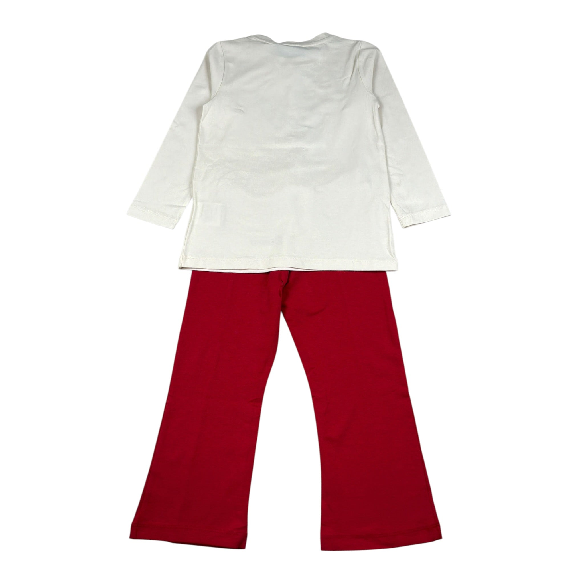 Iceberg Completo 2 Pezzi Shirt-Leggins Crema per Bambina COMICE6353B CREMA ICEBERG 