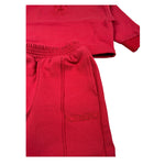 Iceberg Completo 2Pz Felpa-Pantalone con Stampa Rosso per Neonata COMICE6354BN ROSSO ICEBERG 