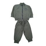 Iceberg Completo 2 Pezzi Felpa-Pantalone tinta unita Verde per Neonato COMP6302BXX VERDE ICEBERG 