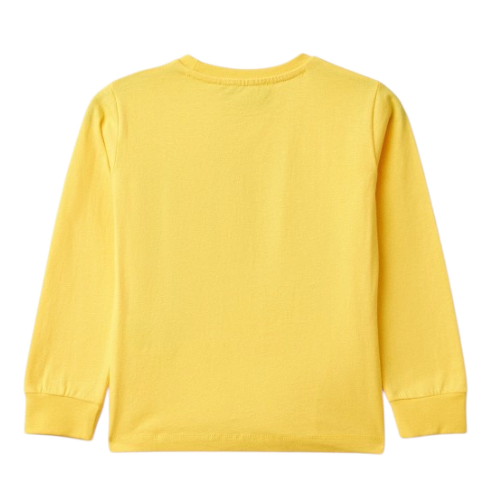 Iceberg Felpa tinta unita Girocollo con Stampa Giallo per Bambino MFICE6312J GIALLO ICEBERG 