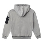 Iceberg Felpa tinta unita con Cappuccio E Stampa Grigio per Neonato MFICE6313BX GRIGIO ICEBERG 