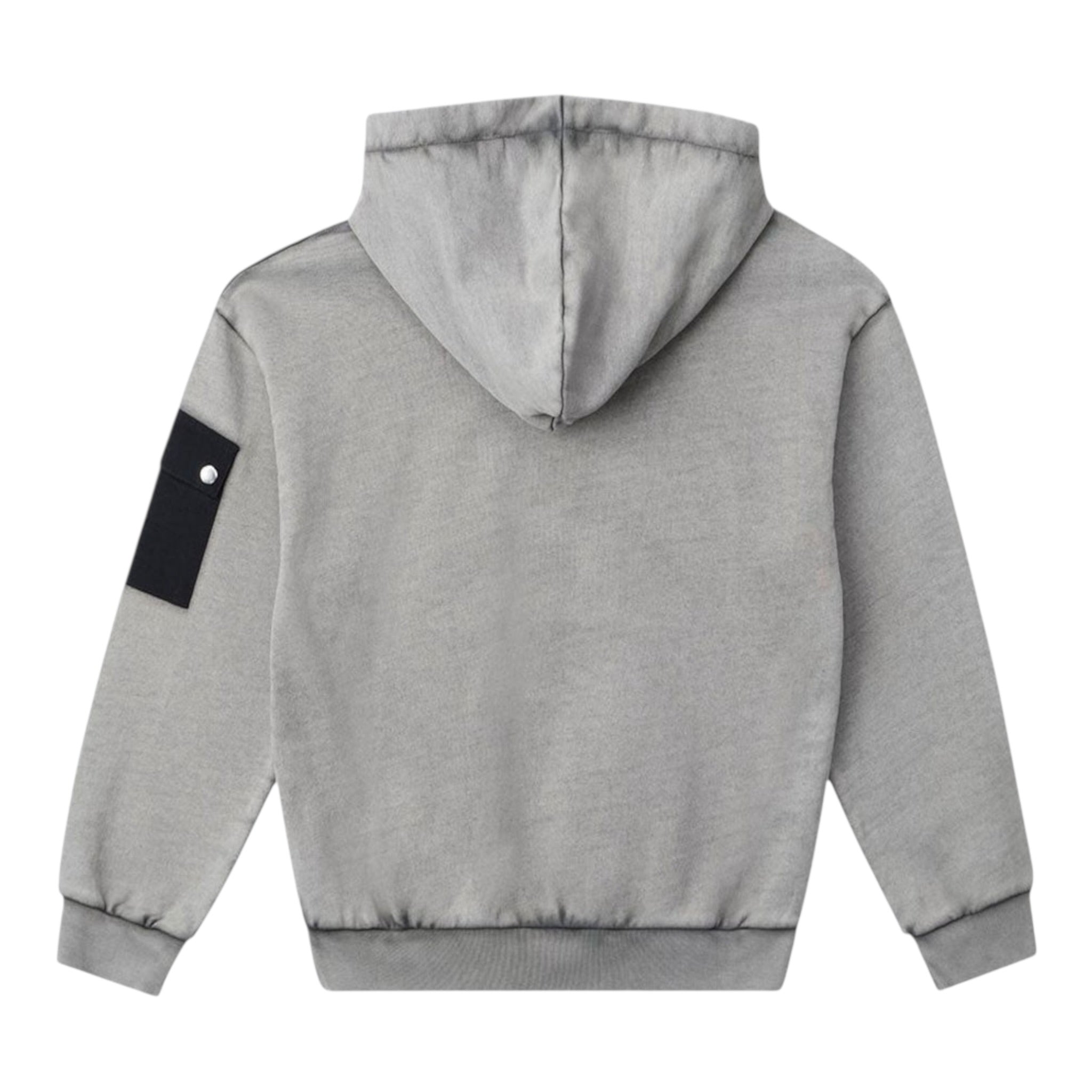 Iceberg Felpa tinta unita con Cappuccio E Stampa Grigio per Neonato MFICE6313BX GRIGIO ICEBERG 