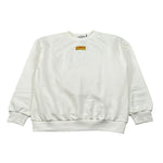 Iceberg Felpa tinta unita Girocollo con Logo Bianco per Bambino MFICE6316J BIANCO ICEBERG 
