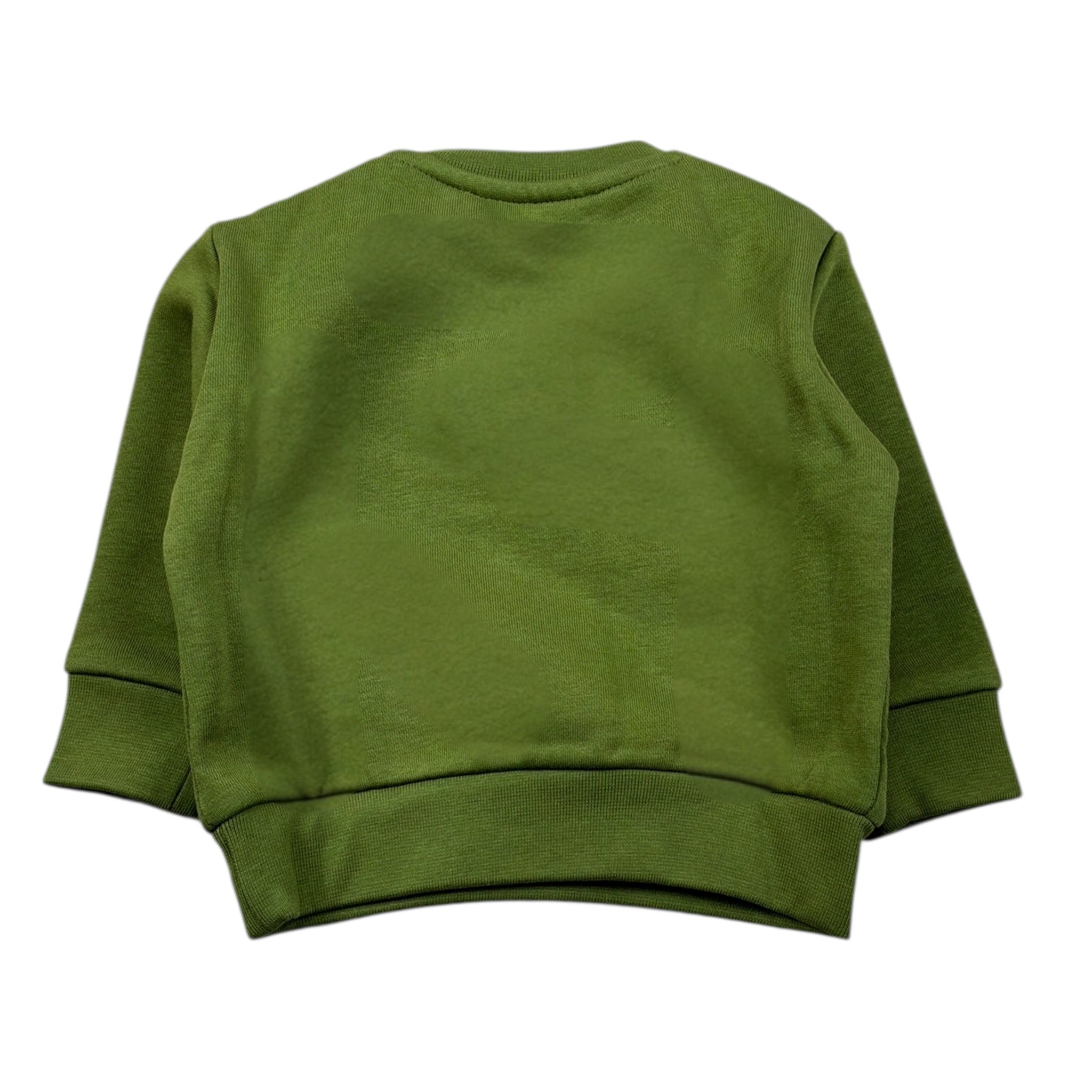 Iceberg Felpa tinta unita con Stampa Verde per Neonato MFICE6321B VERDE ICEBERG 