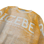 Iceberg Maglia tinta unita con Stampa Giallo per Bambino MGICE6306BJ GIALLO ICEBERG 