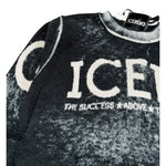 Iceberg Maglia Girocollo tinta unita con Logo Nero per Bambino MGICE6306J NERO ICEBERG 