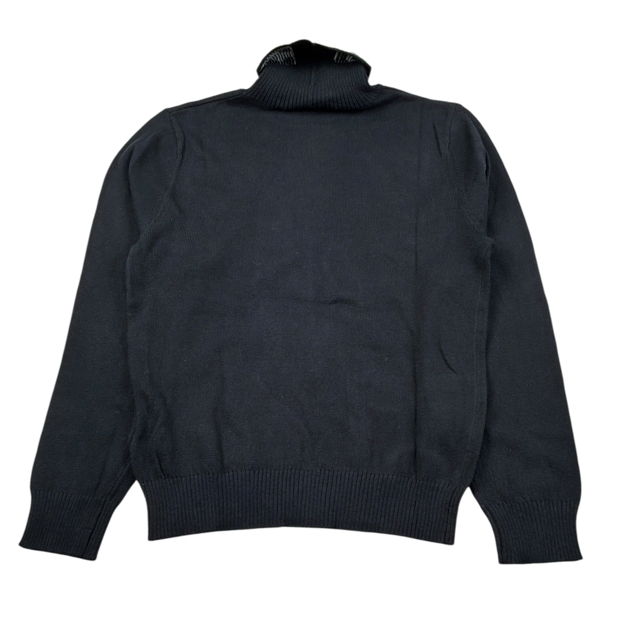 Iceberg Maglia Collo Alto tinta unita Nero per Bambino MGICE6308J NERO ICEBERG 