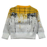 Iceberg Maglia Girocollo Bicolore Senape per Neonato MGICE6314B SENAPE ICEBERG 