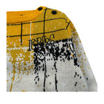 Iceberg Maglia Girocollo Bicolore Senape per Neonato MGICE6314B SENAPE ICEBERG 