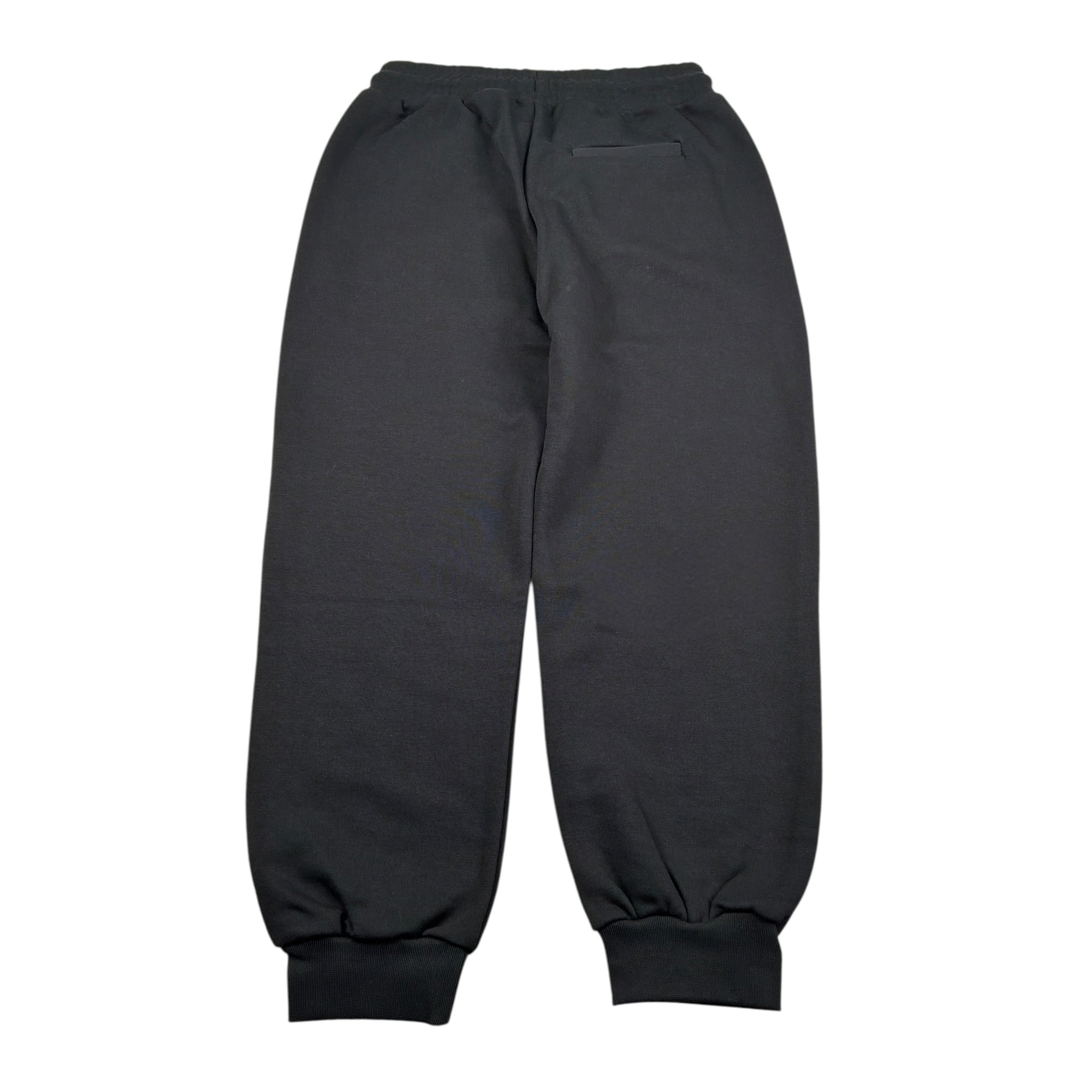 Iceberg Pantalone tinta unita con Elastico In Vita Nero per Bambino PFICE6304J NERO ICEBERG 