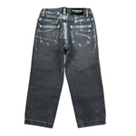Iceberg Jeans tinta unita con Girovita Regolabile Grigio per Neonato PTICE6312B GRIGIO ICEBERG 