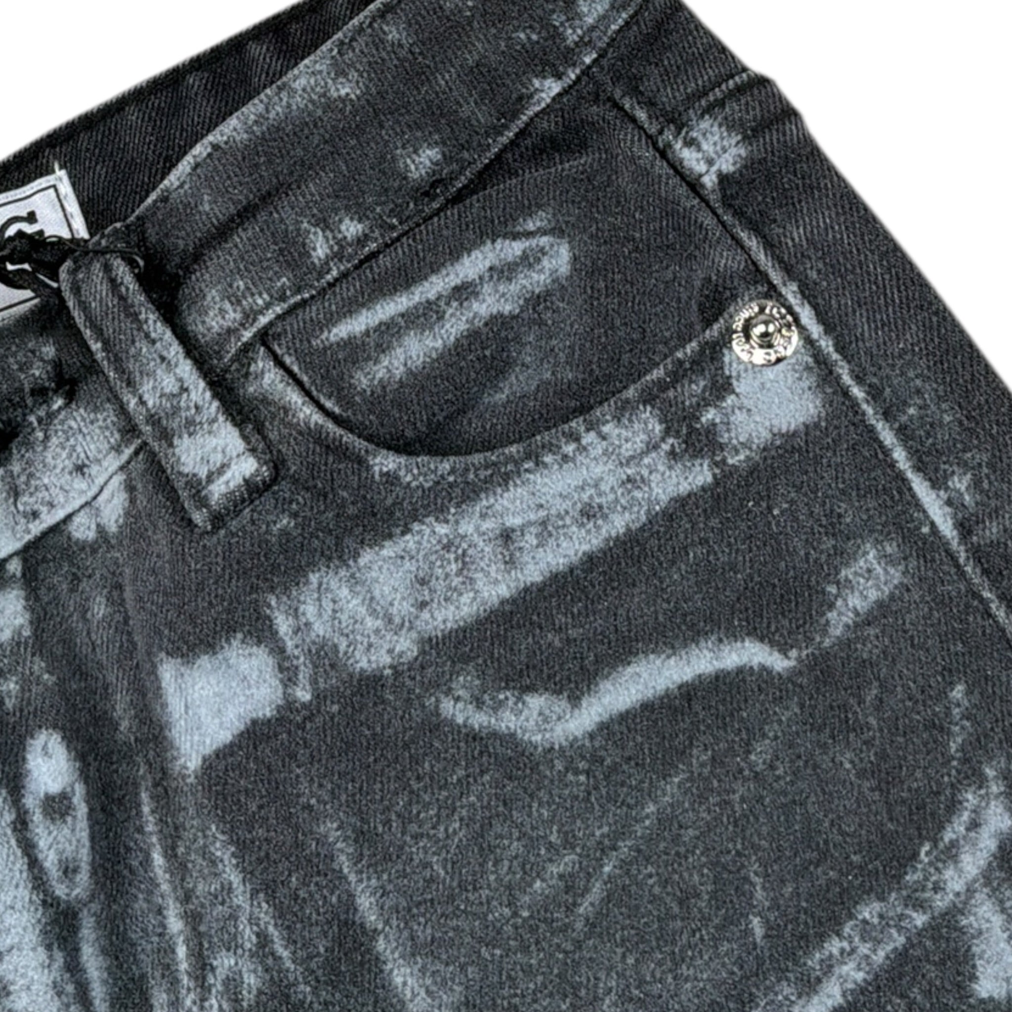 Iceberg Jeans tinta unita con Girovita Regolabile Grigio per Neonato PTICE6312B GRIGIO ICEBERG 