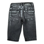 Iceberg Jeans tinta unita con Girovita Regolabile Nero per Neonato PTICE6313BXX NERO ICEBERG 