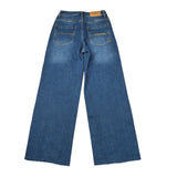 Iceberg Jeans tinta unita Modello Palazzo Blu per Bambina PTICE6356J BLU ICEBERG 