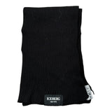 Iceberg Sciarpa tinta unita con Logo Nero per Bambina SCICE330J NERO ICEBERG 