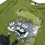 Iceberg Shirt tinta unita con Stampa Verde per Neonato TSICE6301B VERDE ICEBERG 