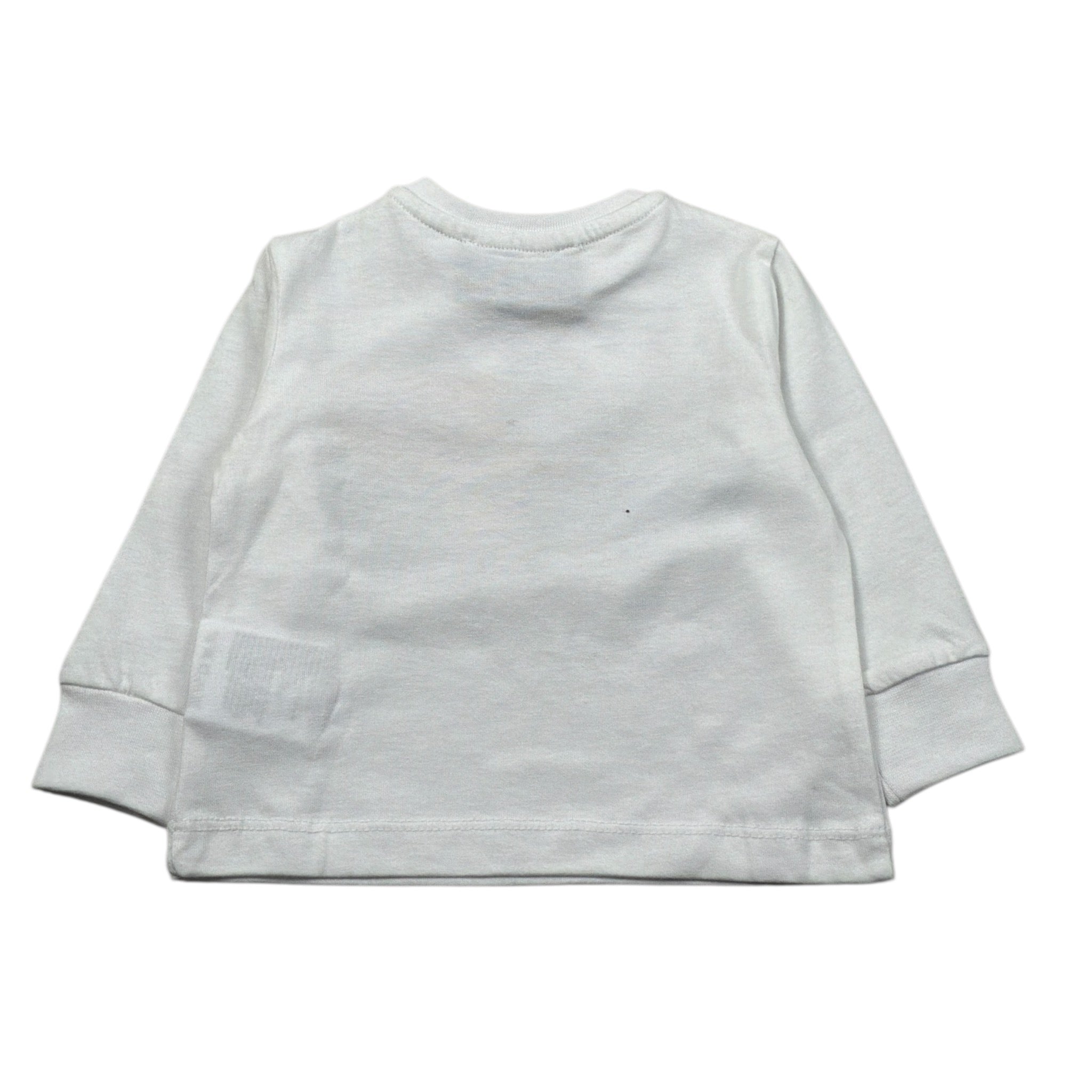 Iceberg Shirt Girocollo tinta unita con Stampa Bianco per Neonato TSICE6319B BIANCO ICEBERG 