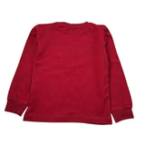 Iceberg Shirt tinta unita Girocollo con Stampa Rosso per Bambino TSICE6321B ROSSO ICEBERG 