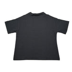 Iceberg T-Shirt Girocollo tinta unita con Brillantini Nero per Bambina TSICE6353J NERO ICEBERG 