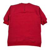 Iceberg Abito Manica Lunga tinta unita con Logo Rosso per Neonata VSICE6361BN ROSSO ICEBERG 