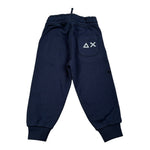 Sun68 Pantalone Modello Tuta tinta unita con Logo Blu per Neonato F45340X BLU SUN68 