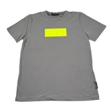 Icon T-Shirt Girocollo tinta unita con Stampe Logo Grigio per Bambino IBKS00832 GRIGIO ICON 