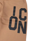 Icon Pantalone Modello Tuta tinta unita con Stampa Cammello per Bambino IBSP00764 CAMMELLO ICON 
