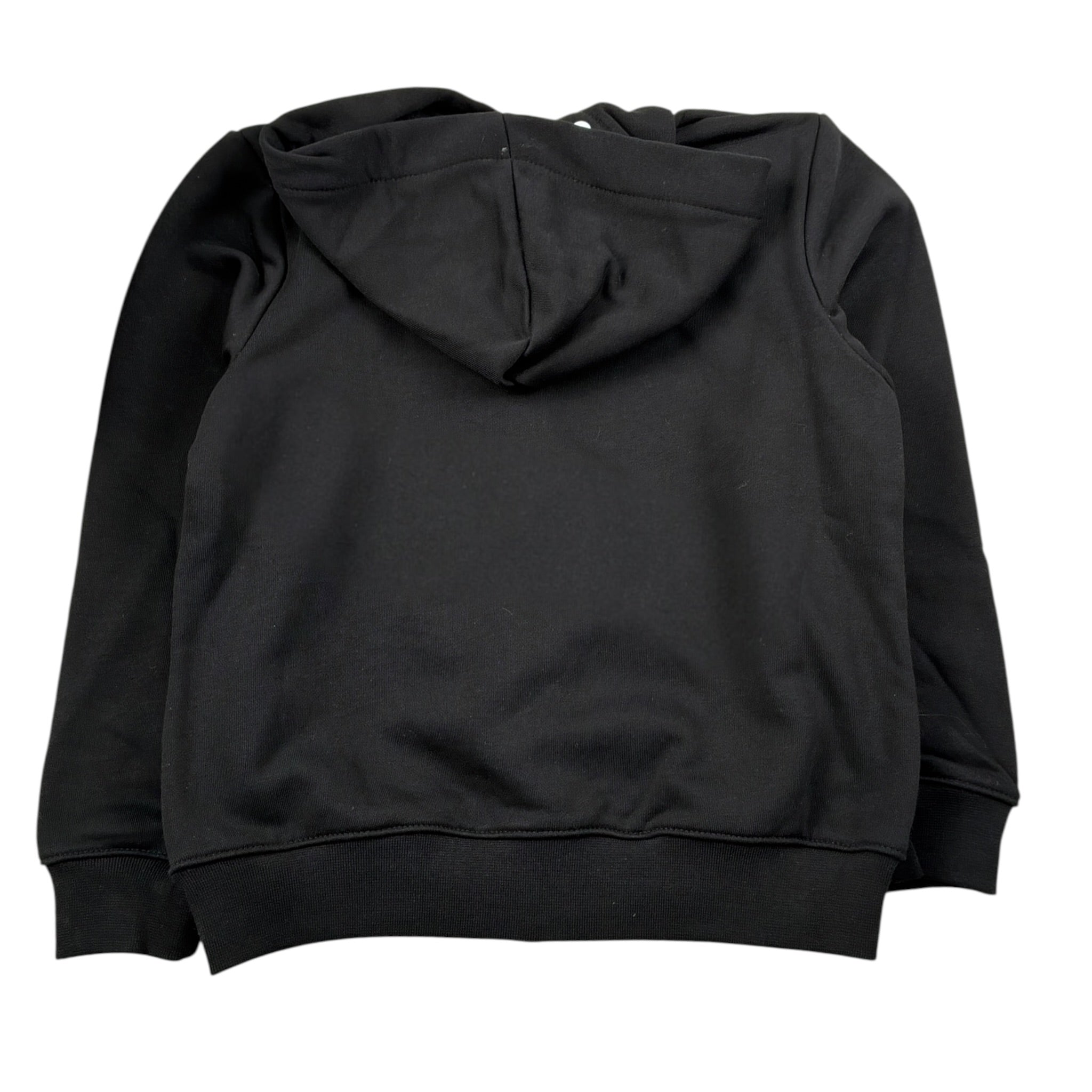 Icon Felpa tinta unita con Cappuccio E Zip Nero per Bambino IBSW00593 NERO ICON 