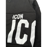 Icon Felpa Chiusa Girocollo tinta unita Nero per Bambino IBSW00740 NERO ICON 