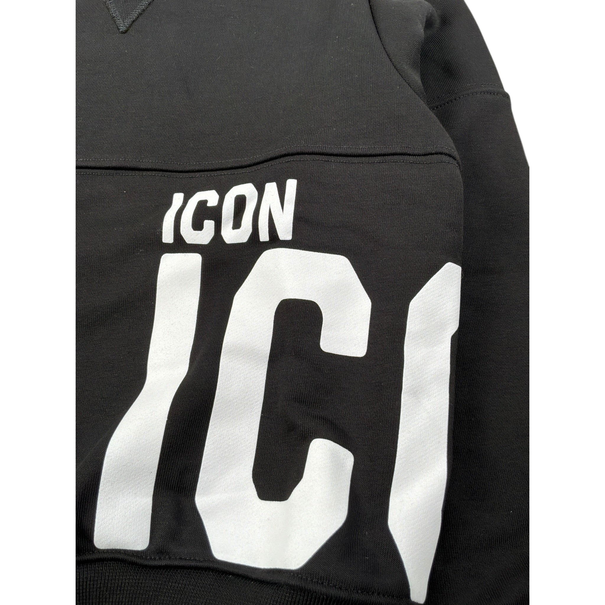 Icon Felpa Chiusa Girocollo tinta unita Nero per Bambino IBSW00740 NERO ICON 