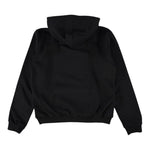 Icon Felpa Chiusa con Cappuccio tinta unita con Logo Nero per Bambino IBSW0076 NERO ICON 