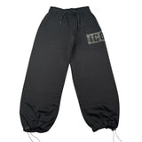 Icon Pantalone Modello A Palazzo tinta unita Nero per Bambina IGSP00908X NERO ICON 