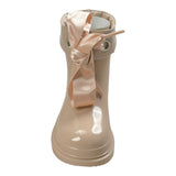 Igor Stivali tinta unita In Gomma Beige per Neonata W10238X BEIGE IGOR 