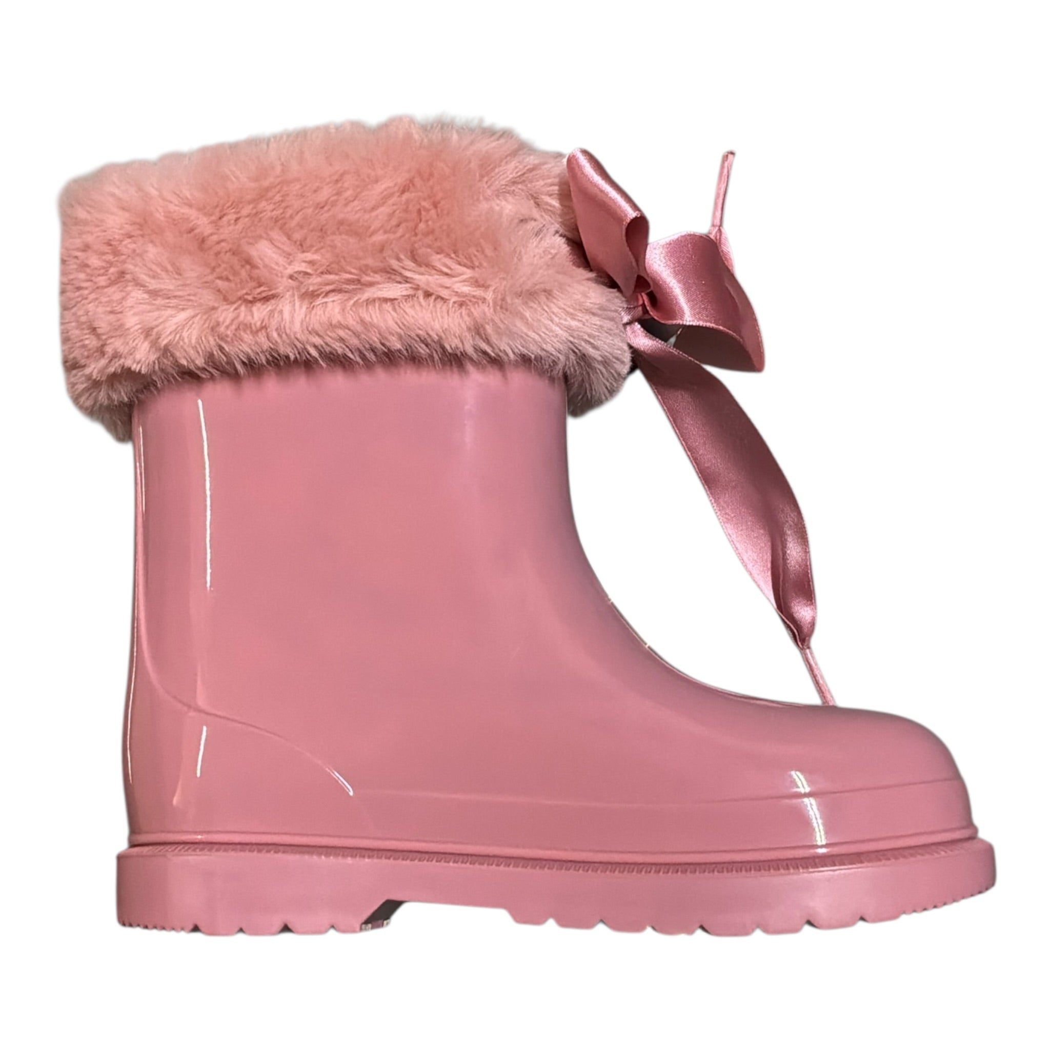 Igor Stivali tinta unita con Peluche Rosa per Bambina W10258 ROSA IGOR 