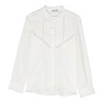 Il Gufo Camicia Manica Lunga Tint Unita Panna per Bambina A23CL245C0019 PANNA IL GUFO 
