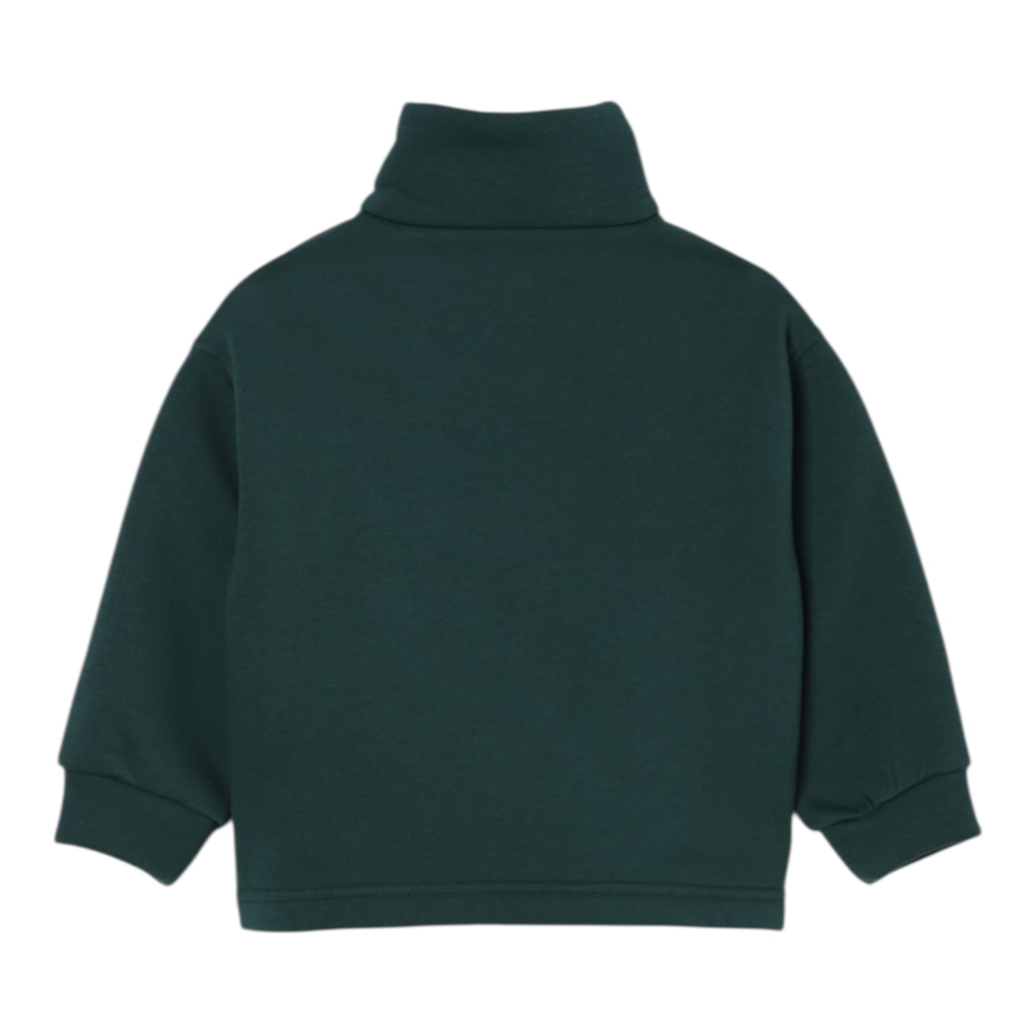 Il Gufo Felpa tinta unita con Zip Verde per Neonato A25GCF0003M0154N VERDE IL GUFO 