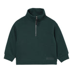 Il Gufo Felpa tinta unita con Zip Verde per Bambino A25GCF0003M0154 VERDE IL GUFO 