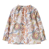 Il Gufo Camicia Manica Lunga tinta unita con Stampe Multicolor per Bambina A25GCL0003C4148 MULTICOLOR IL GUFO 
