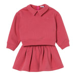 Il Gufo Completo 2 Pezzi Felpa-Gonna tinta unita Rosa per Neonata A25GDG0001M0154N ROSA IL GUFO 