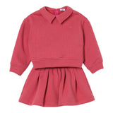 Il Gufo Completo 2 Pezzi Felpa-Gonna tinta unita Rosa per Neonata A25GDG0001M0154N ROSA IL GUFO 