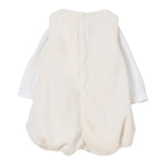 Il Gufo Completo 2 Pezzi Shirt-Pagliaccetto Panna per Neonata A25GDS0001PE032 PANNA IL GUFO 