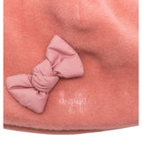 Il Gufo Cappello Tnta Unita con Fiocco Rosa per Bambina A25GEO0012M0108 ROSA IL GUFO 